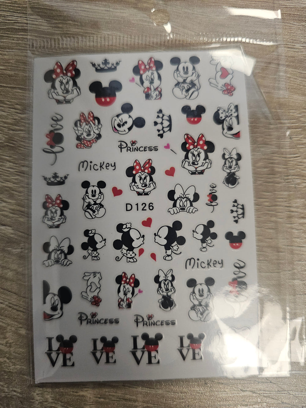 Disney Minnie Mickey D126