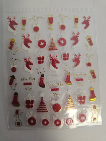 Christmas Stickers XZ-D1909