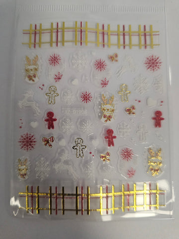Christmas Stickers XZ-D1908