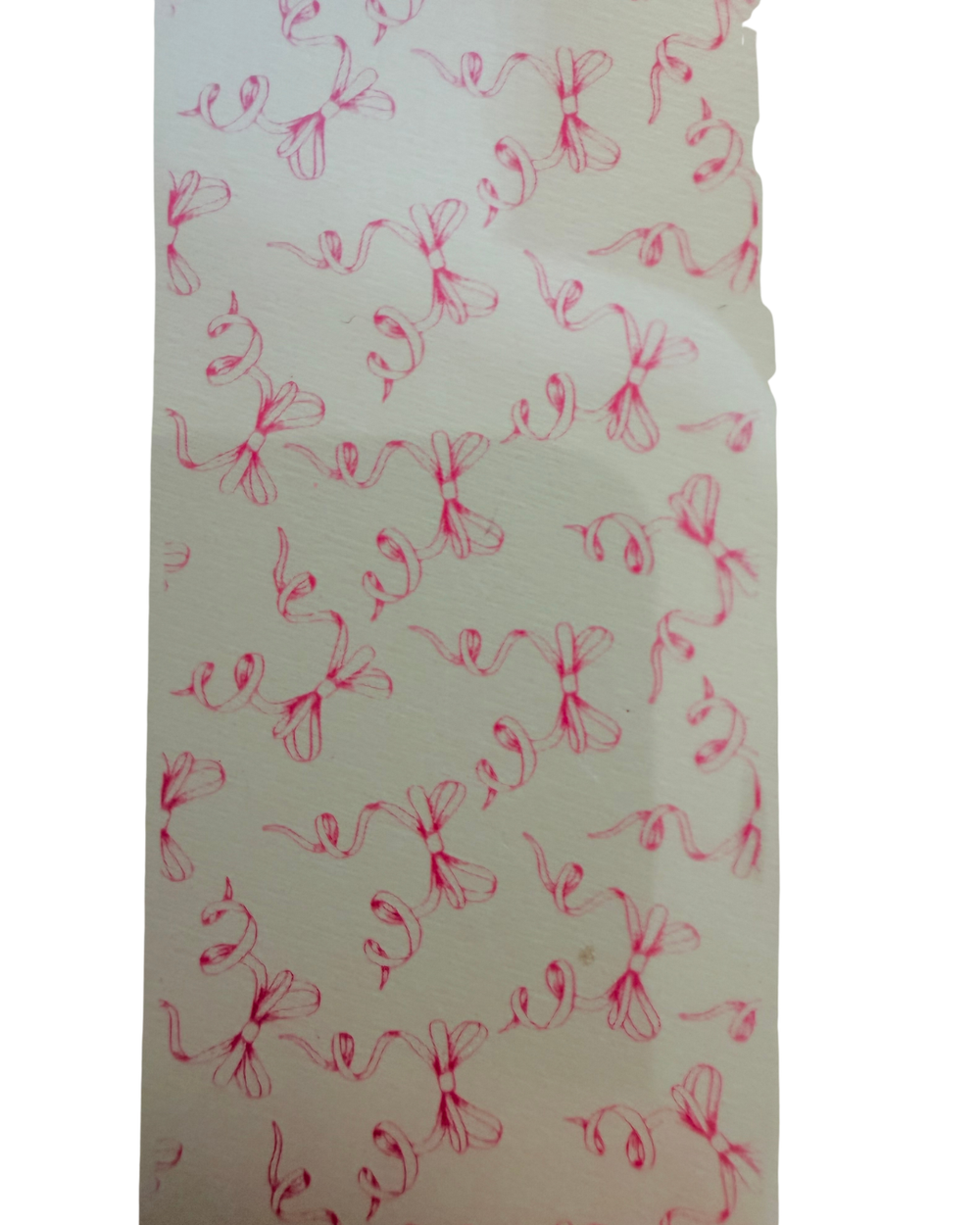 Pink bow #1 foil