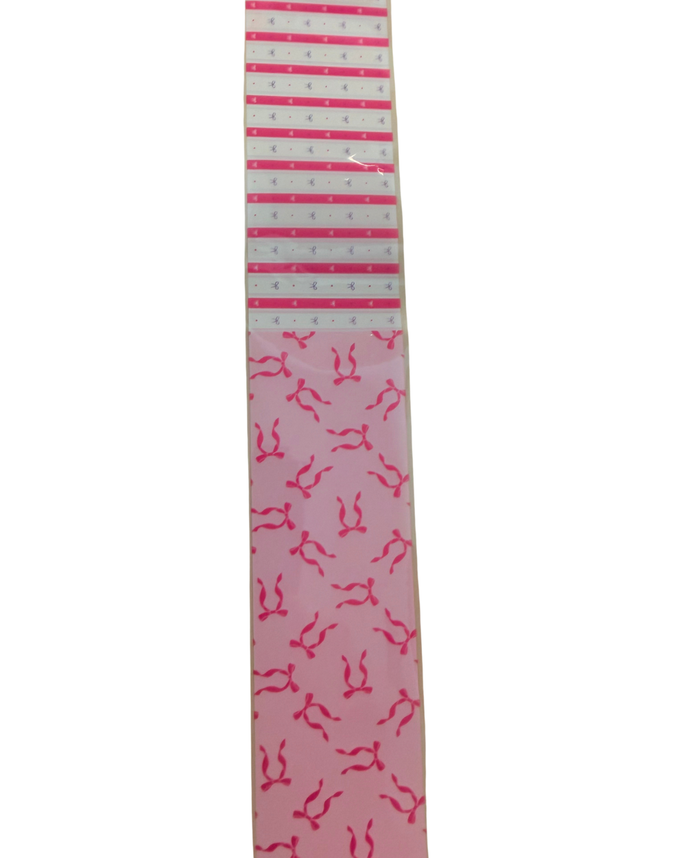 pink bows #5 foil