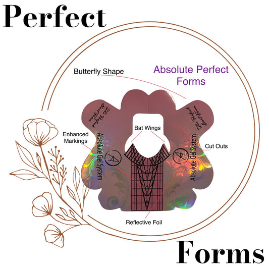 Absolute Perfect Nail Forms Trial Pack (10pcs)