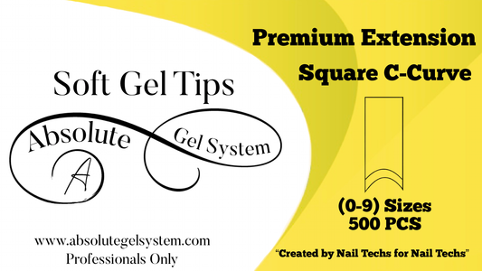 Absolute Square Premium Nail Tips (500pk)