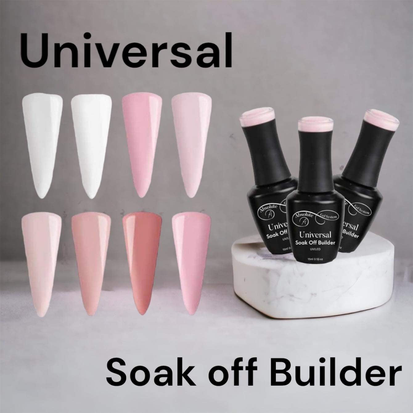 Absolute Gel System Universal Builder In A Bottle