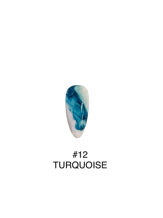 Encre à alcool absolu #12 Turquoise 