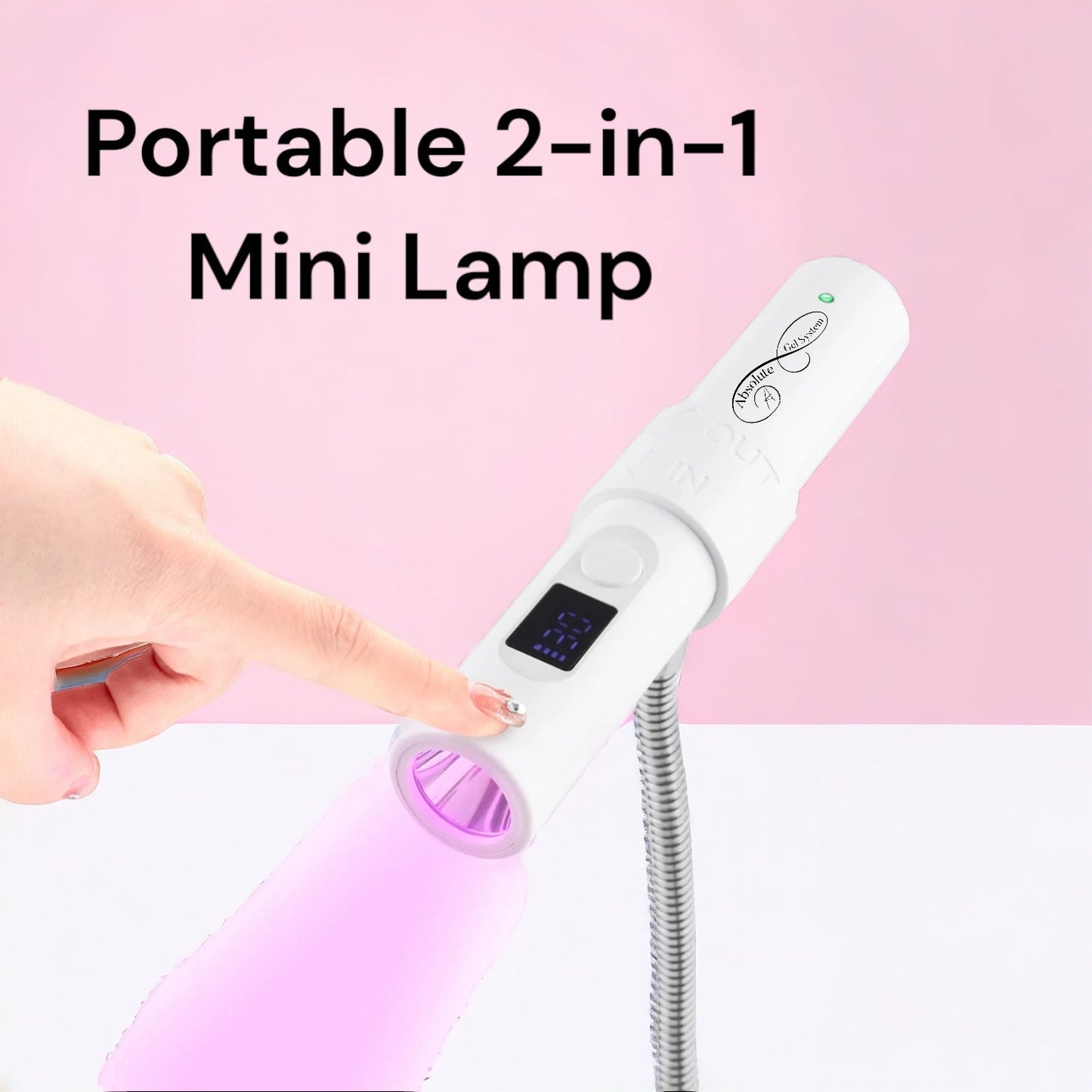 Pro Portable 2-in-1 Mini Lamp with Sensor