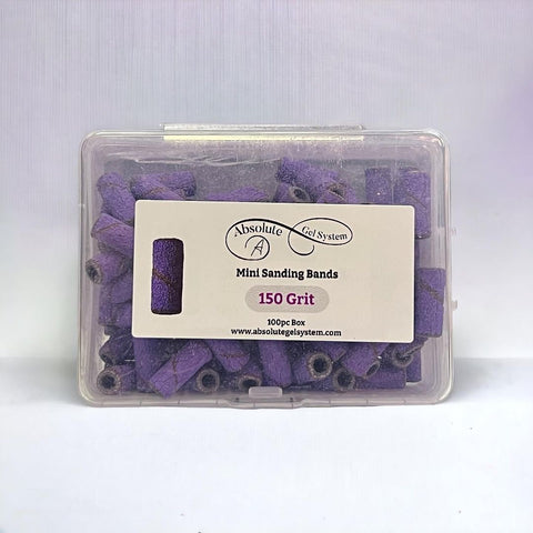 Absolute Mini Sanding bands Purple 150 Grit