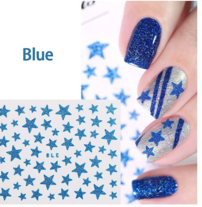 Star Stickers Blue BLE
