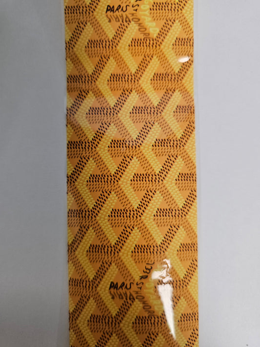 Yellow Foil Pattern 001