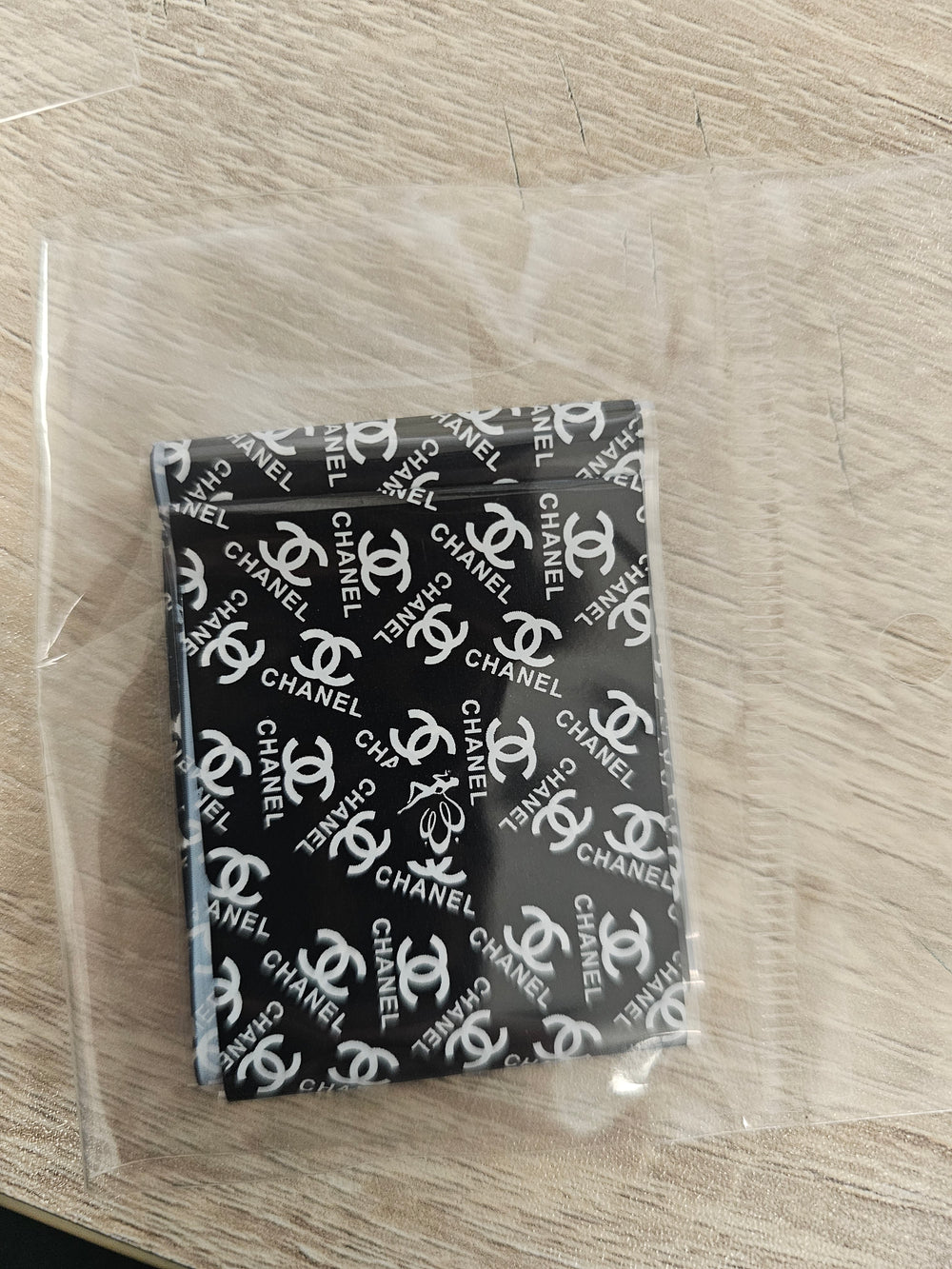 Chanel Foil Black