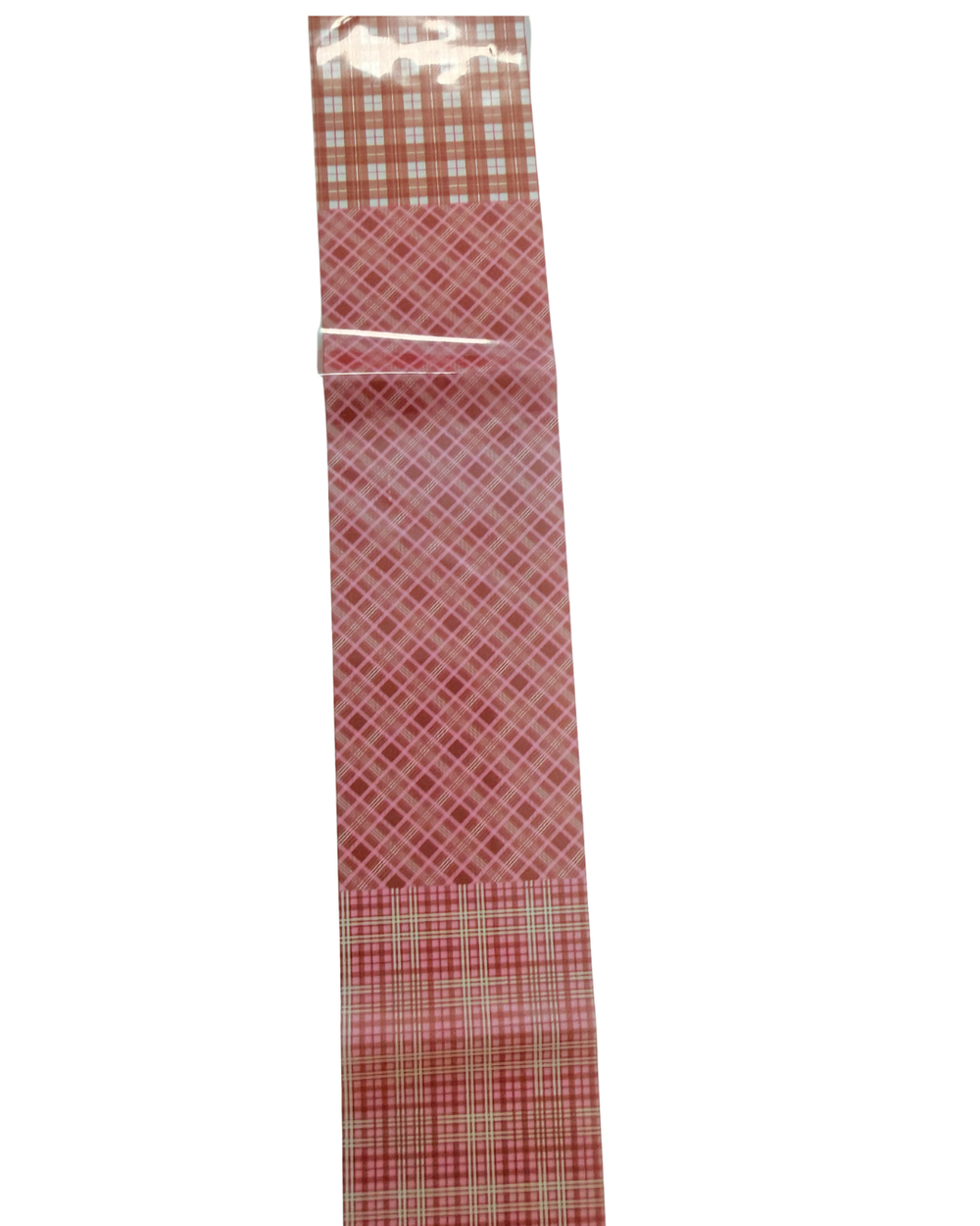 Pink plaid #2 foil