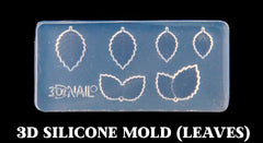3D Silicone Sticker Mold (Leaves)
