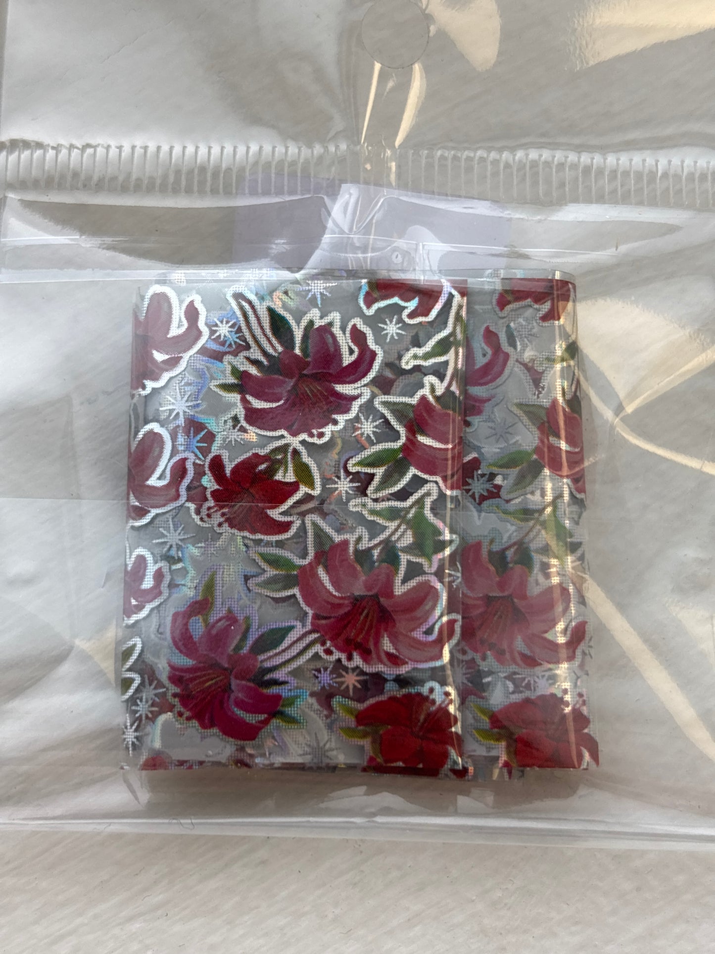 Foil Red Lily