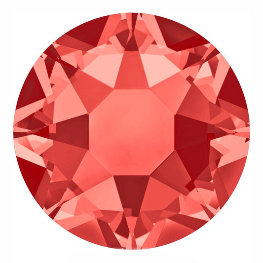 Light Red Preciosa Crystals 2mm 30pc