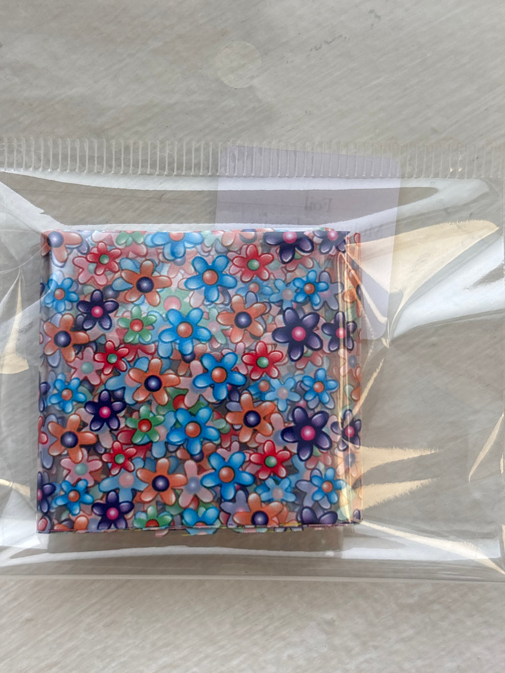 Foil Multicolor Daisies