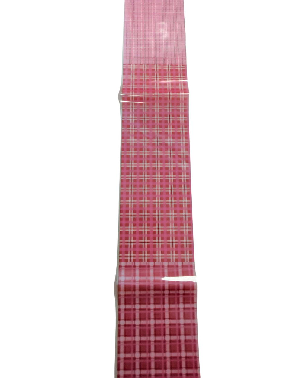 Pink plaid #5 foil