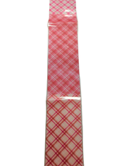 Pink plaid #6 foil