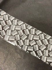 Moschino Foil Clear/ White