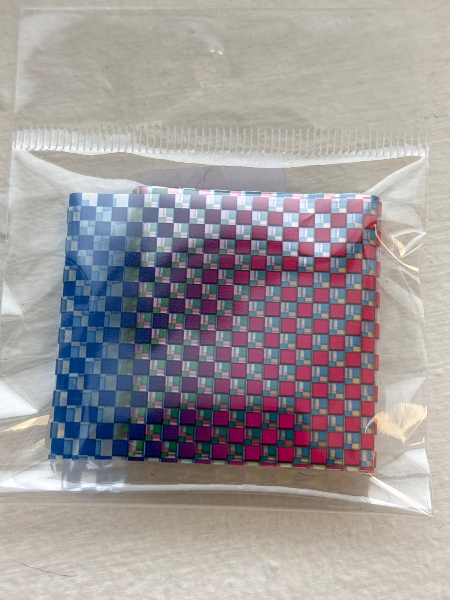 Foil Rainbow Checkers