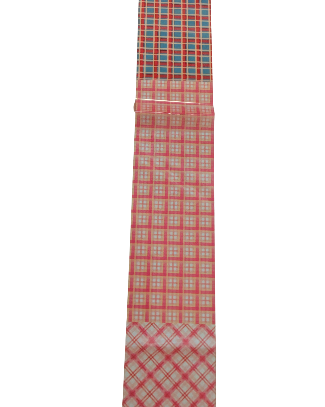 Pink plaid #8 foil