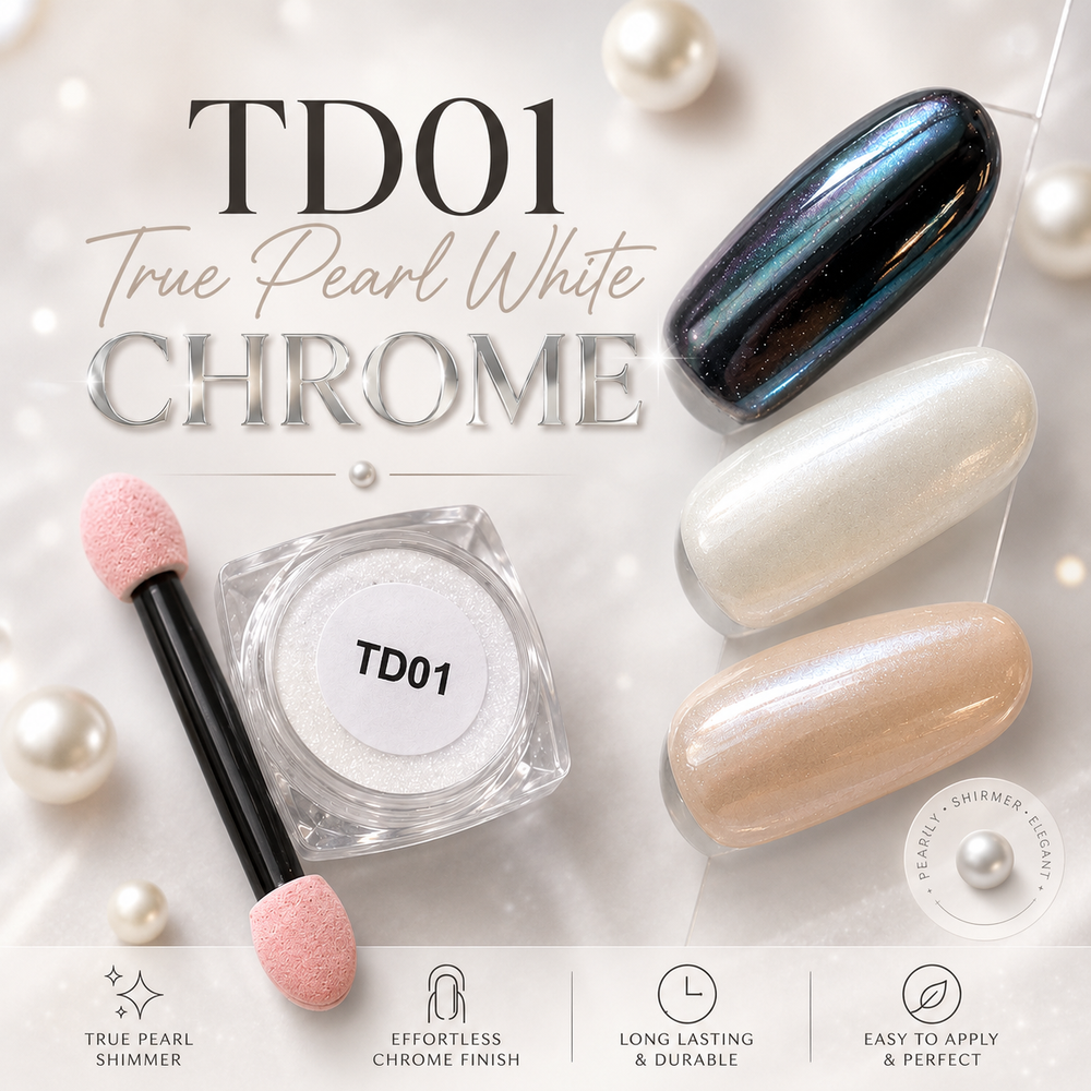 Aurora Moonlight Chrome TD01 (True White Pearl)
