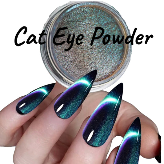 9D Cat Eye Pigment Powder (Blue-Purple)