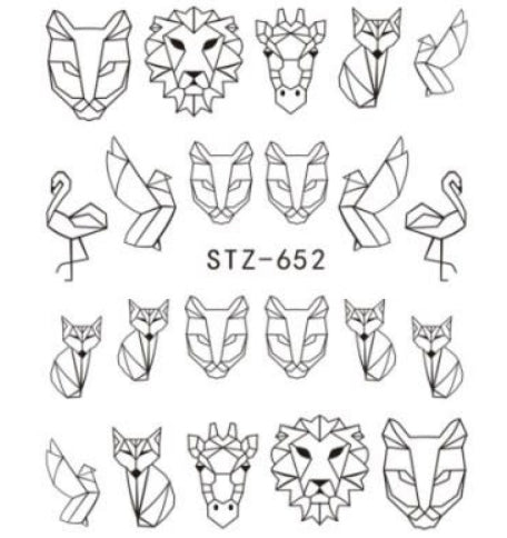 Animal Water decals STZ-652