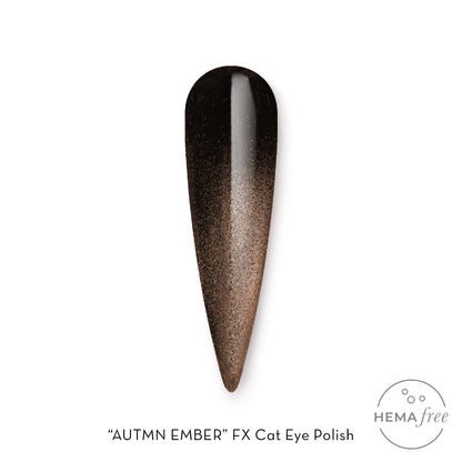 FX Gel Polish Cat Eye Autumn Ember 15ml