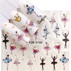 Ballet Water Decal YZW- 3185