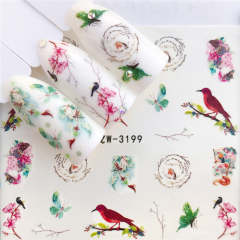 Water Decal Bird YZW- 3199