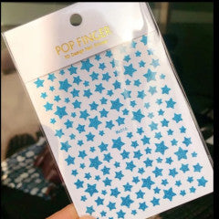 Blue Star stickers Me016