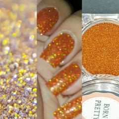 Born Pretty Holo Orange Nail Sugar