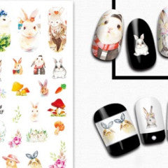 Bunny Stickers CA-004