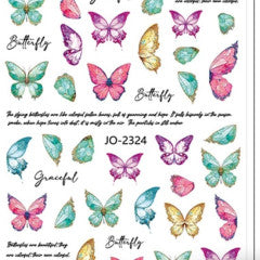 Butterfly Stickers JO-2324