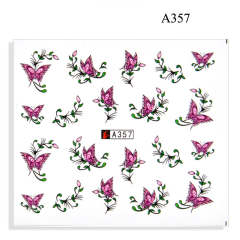 Butterfly Water Decal A357