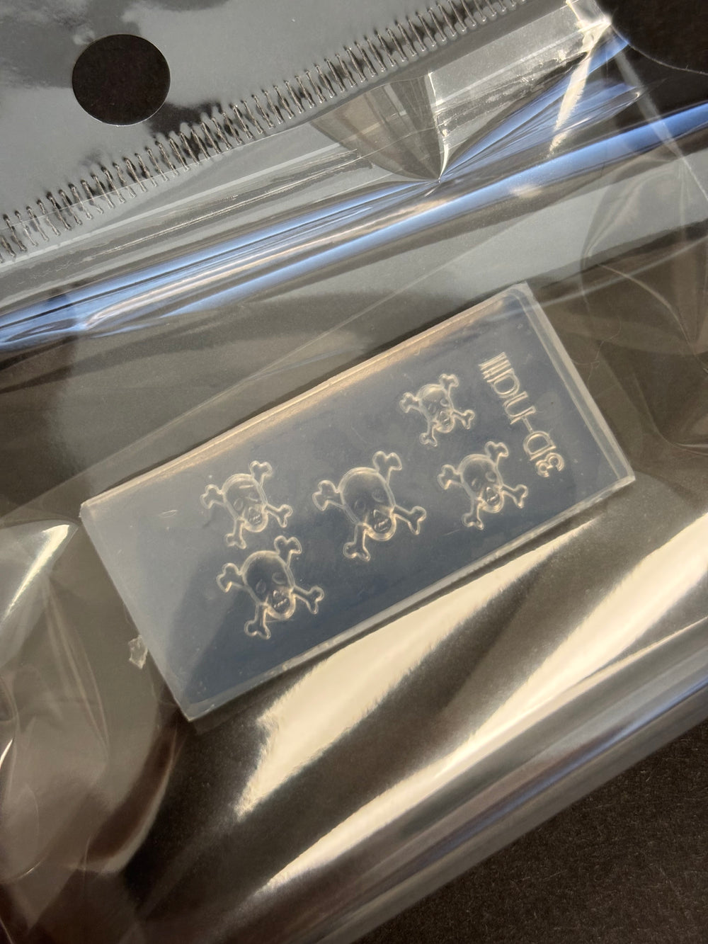 3D Silicone Sticker Mold (Skulls)