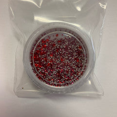 Caviar pixie mix silver/red