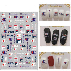 Champion/ Fila Stickers