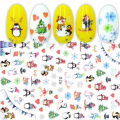 Christmas Stickers #26 Penguins