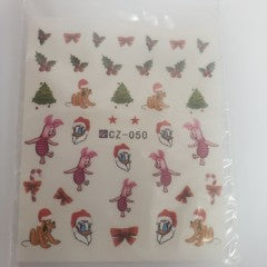 Christmas Disney Water Decal CZ-050