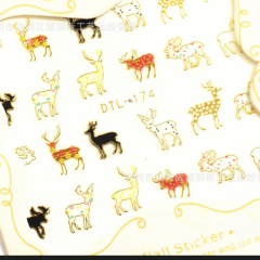 Christmas stickers DTL174 Reindeer