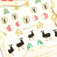 Christmas stickers Reindeer DTL177