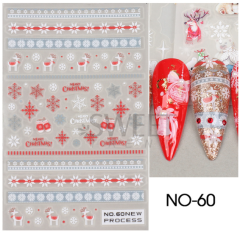 Christmas stickers N0-60