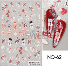 Christmas stickers N0-62