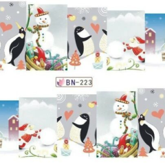 Christmas water decals BN-223