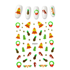 Christmas water decals WG223