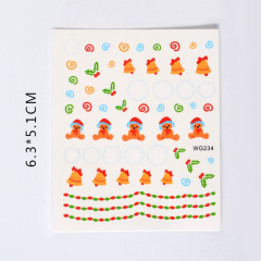 Water Decal Christmas WG234