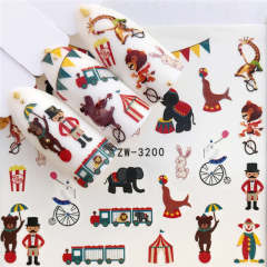 Water Decal Circus YZW- 3200