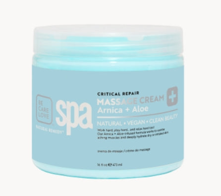 Crème de massage Critical Repair Arnica + Aloe 16 oz