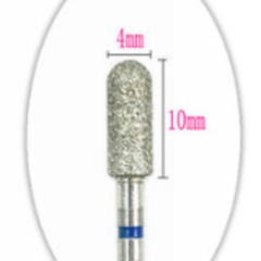 Cuticle Diamond Bit Medium - Round Cylinder